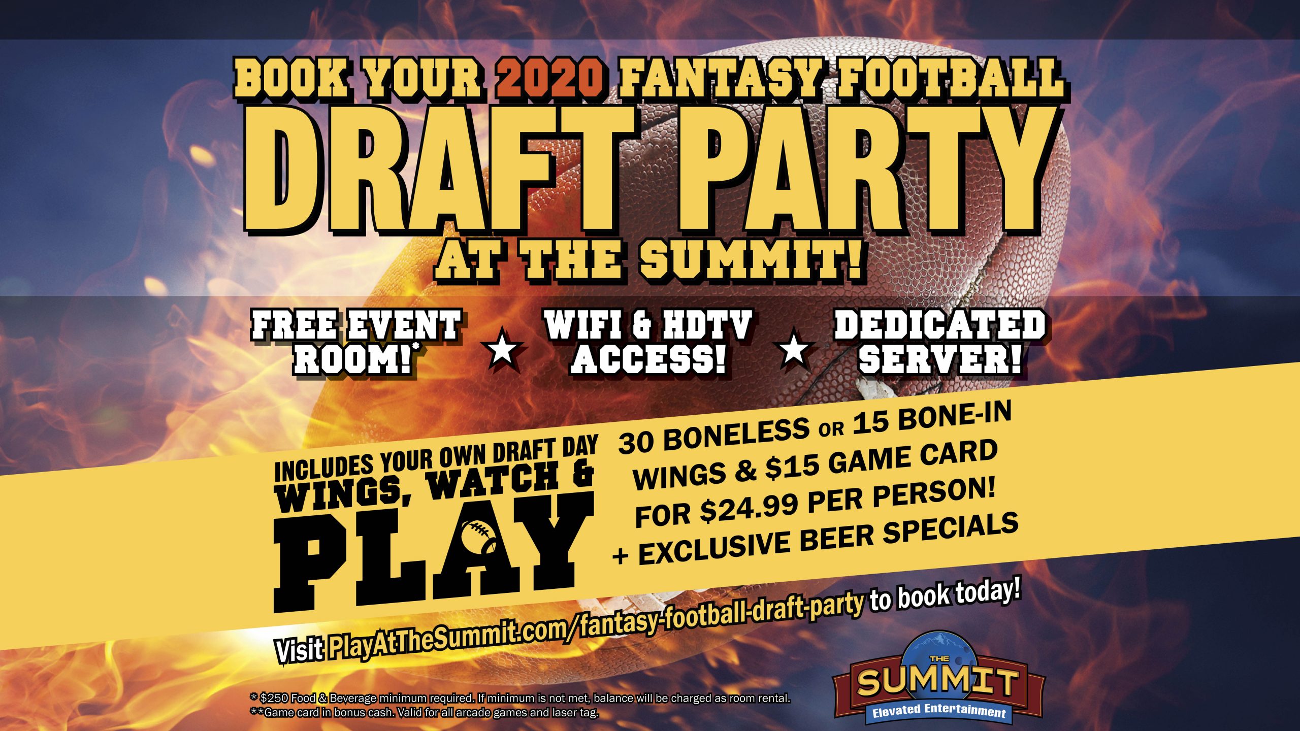 Fantasy Football Draft Party The Summit